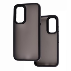 Чохол для Samsung Galaxy A05S (A057) Shield Dual Color чорний / сірий