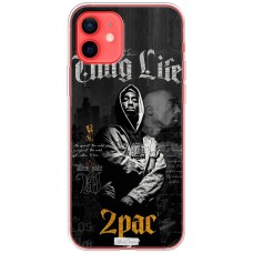 Чохол для iPhone 12 mini MixCase музика 2 pac