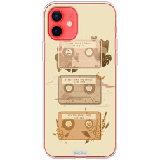 Чохол для iPhone 12 mini MixCase музика касети