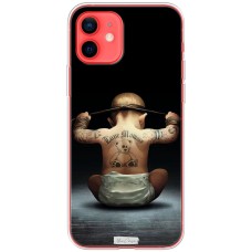 Чохол для iPhone 12 mini MixCase спорт принт малюк боєць
