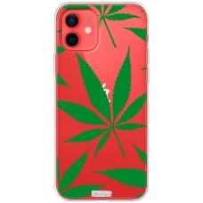 Чохол для iPhone 12 mini MixCase трава листя