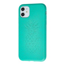 Чохол для iPhone 11 Eco-friendly nature "ананас" зелений
