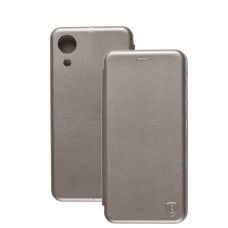 Чохол книжка Premium для Samsung Galaxy A03 Core (A032) сірий