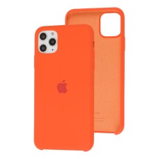Чохол silicone для iPhone 11 Pro Max case orange