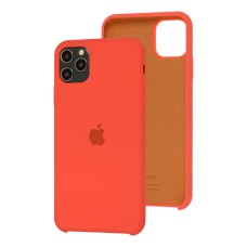 Чохол silicone для iPhone 11 Pro Max case peach