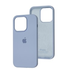 Чохол для iPhone 14 Pro Square Full silicone lilac