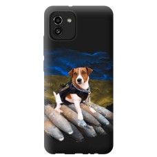 Чохол для Samsung Galaxy A03 (A035) Mixcase патріотичний Патрон на снарядах