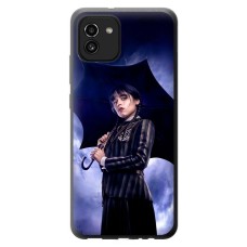 Чохол для Samsung Galaxy A03 (A035) Mixcase серіал wednesday з парасолькою