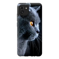 Чохол для Samsung Galaxy A03 (A035) Mixcase тварини кіт британець