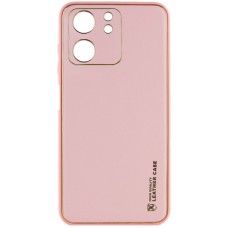 Шкіряний чохол Xshield для Xiaomi Redmi 13C / Poco C65 (Рожевий / Pink)