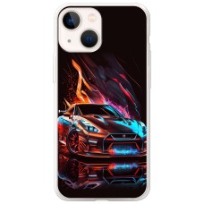 Чохол для iPhone 13 mini MixCase машини неон mix car
