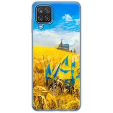 Чохол для Samsung Galaxy A12 / M12 MixCase патротичні пшениця