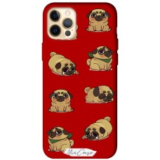 Чохол для iPhone 12 Pro Max Mixcase червоний дизайн 2