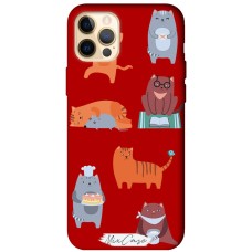 Чохол для iPhone 12 Pro Max Mixcase червоний дизайн 4