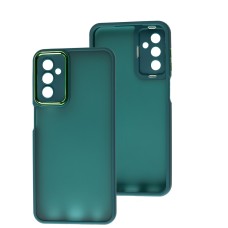 Чохол для Samsung Galaxy M13 4G / M23 5G Luxury Metal Lens зелений