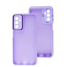 Чохол для Samsung Galaxy M13 4G / M23 5G Luxury Metal Lens бузковий