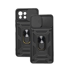 Чохол для Xiaomi Mi 11 Lite Serge Ring Armor ударостійкий чорний