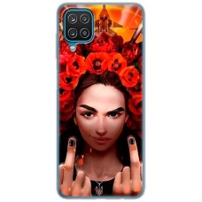 Чохол для Samsung Galaxy A12 / M12 MixCase патріотичні Чарівна Українка