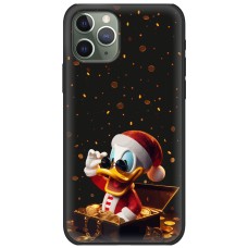 Чохол для iPhone 11 Pro Max MixCase Новий рік посмішка Скруджа