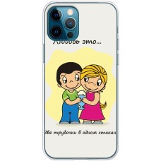 Чохол для iPhone 12 Pro для закоханих 25