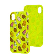 Чохол для iPhone Xr Summer Time yellow / ice cream