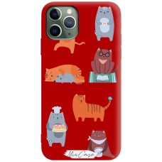 Чохол для iPhone 11 Pro Mixcase red дизайн 4