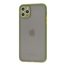 Чохол для iPhone 11 Pro Max LikGus Totu camera protect зелений