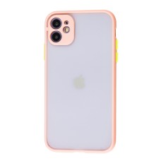 Чохол для iPhone 11 LikGus Totu camera protect рожевий