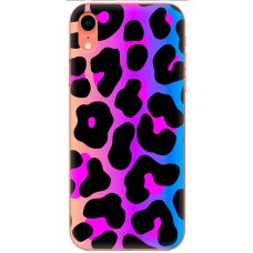 Чохол для iPhone Xr MixCase Леопард неон