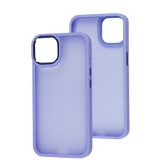 Чохол для iPhone 13 Metal Bezel лавандовий