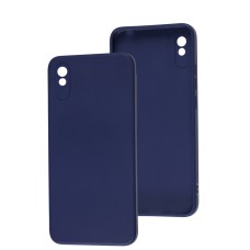 Чохол для Xiaomi  Redmi 9A Square Full camera no logo синій