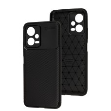 Чохол для Xiaomi Poco X5 / Note 12 5G Ultimate Carbon premium чорний