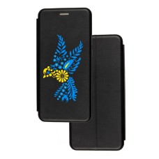 Чохол-книжка Samsung Galaxy S10e (G970) з малюнком жовто-блакитна пташка