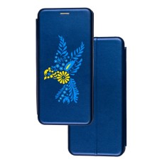 Чохол-книжка Samsung Galaxy S10e (G970) з малюнком жовто-блакитна пташка