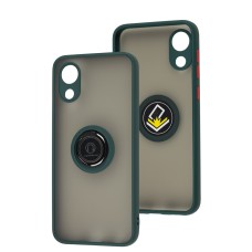Чохол для Sams A03 Core (A032) LikGus Edging Ring оливковий