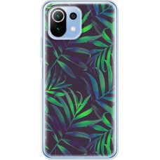 Чохол для Xiaomi Mi 11 Lite MixCase квіти тропічні листочки
