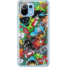 Чохол з аніме для Xiaomi Mi 11 Lite Mixcase мультяшний мікс