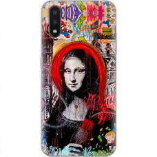 Чохол для Samsung Galaxy A01 (A015) MixCase графіті Мона Ліза