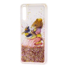Чохол для Samsung Galaxy A50 / A50s / A30s Блискучі вода "mouse джміль"