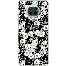 Чохол для Xiaomi Mi 10T Lite MixCase квіти чорно-білі