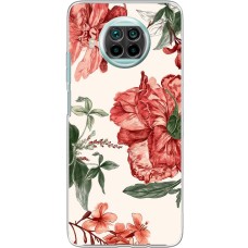 Чохол для Xiaomi Mi 10T Lite MixCase квіти червоні на білому