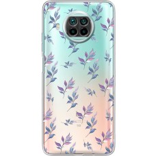 Чохол для Xiaomi Mi 10T Lite Mixcase квіти патерн гілки з градієнтом