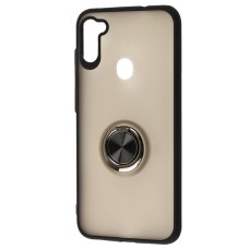 Чохол для Samsung Galaxy A11 / M11 LikGus Maxshield Magnetic Ring чорний