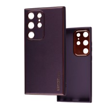 Чохол для Samsung Galaxy S23 Ultra (S918) Leather Xshield dark purple