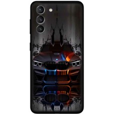 Чохол для Samsung Galaxy S21 FE (G990) MixCase машини неон bmw black