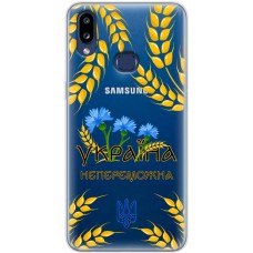Чохол для Samsung Galaxy A10s (A107) MixCase патріотичні Україна непереможна