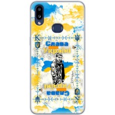 Чохол для Samsung Galaxy A10s (A107) MixCase патріотичні Слава Воїну незалежної Украї