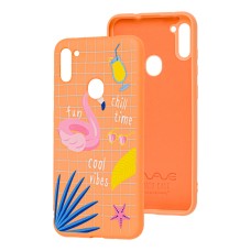 Чохол для Samsung Galaxy A11/M11 Wave Fancy summer mood/peach