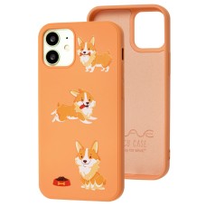 Чохол для iPhone 12 mini Wave Fancy corgi/peach