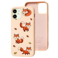 Чохол для iPhone 12 mini Wave Fancy fox / pink sand